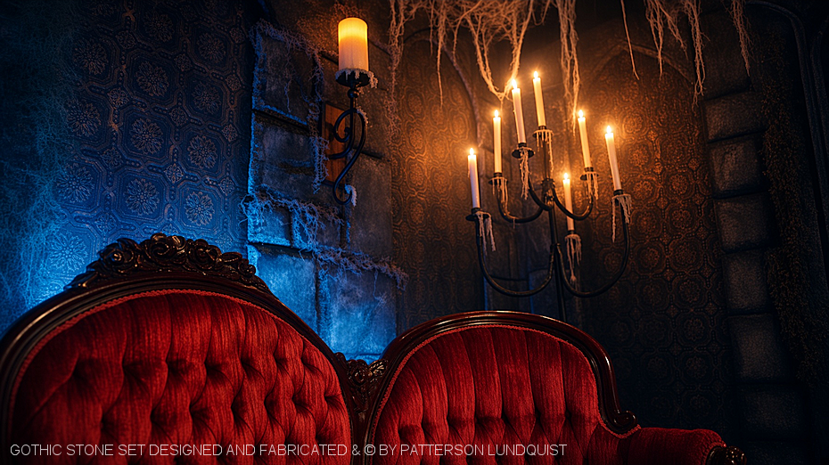 Patterson Lundquist'S Custom built Elvira photography set